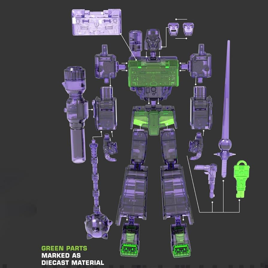 トランスフォーマー メガトロン AMK PRO 20cm Yolopark YOLOPARK Megatron Transformers figurka Toy Generation One